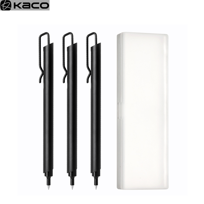 Office Stationery Supply Business - ปากกาโลหะคาโก้พร้อมรีฟิลสำหรับปากกาเจล 0.5 มม. หมึกสีดำ น้ำเงิน อุปกรณ์เครื่องเขียนสำหรับธุรกิจ