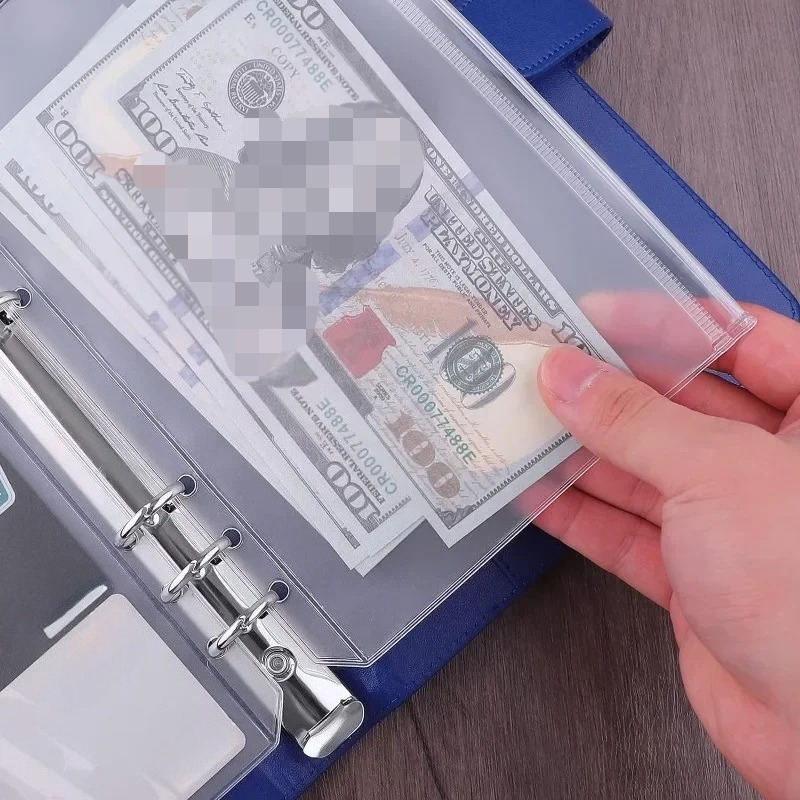 Portfolio Folder Zip - ซองใส่เอกสาร PVC แบบมีซิป 10 ชิ้น ขนาด