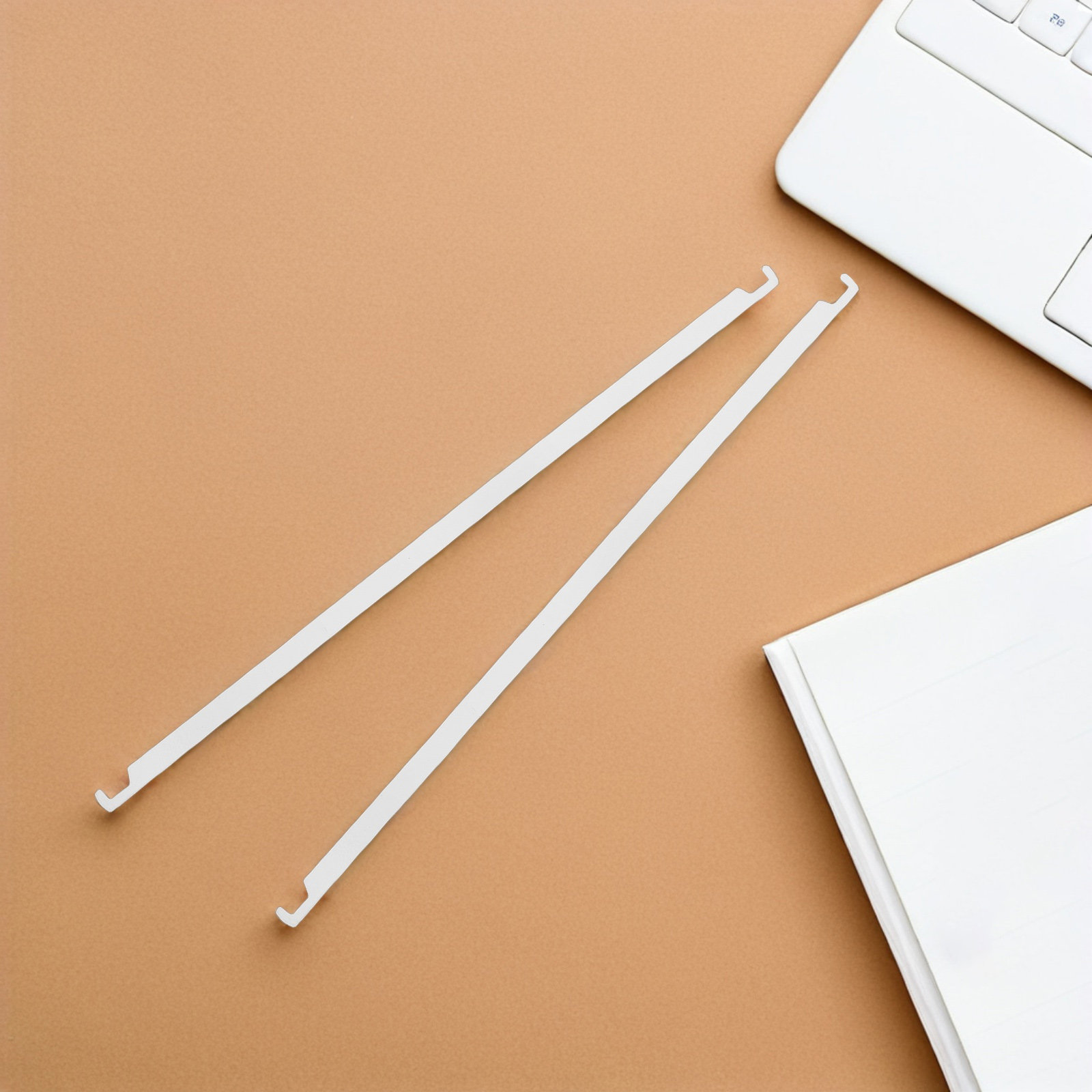File Folder Hanging - ราวแขวนแฟ้มเอกสาร 10 ชิ้น ราวจัดการเอกสาร ตู้เก็บเอกสาร อุปกรณ์จัดระเบียบลิ้นชักโลหะ