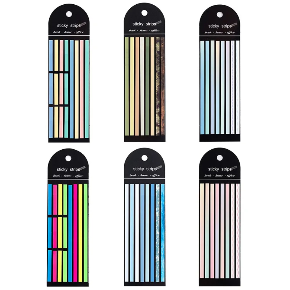Index Tab Divider - 160 แผ่น กระดาษโน้ตใสแบบมีกาวในตัว สำหรับจดบันทึก หนังสือ สมุดโน้ต