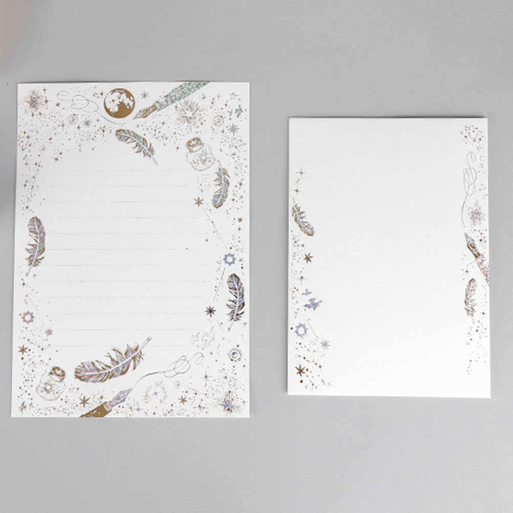 ชุดซองจดหมายและกระดาษเชิญ 1 ชุ - Letter Envelope Kraft บทวิจารณ์และราคา