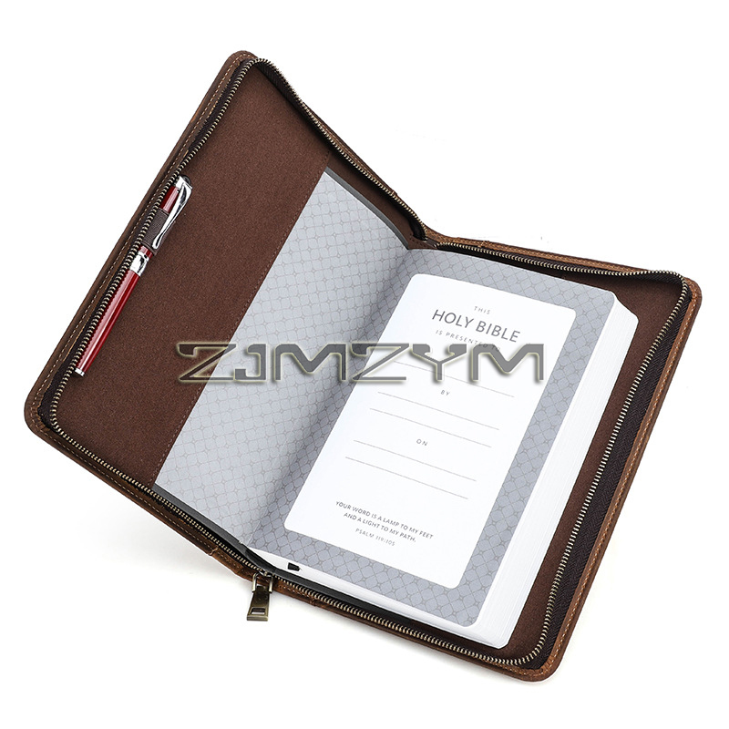 ปกสมุดหนังย้อนยุค ซิปทำมือ ปกห - Office Stationery Supply Business บทวิจารณ์และราคา