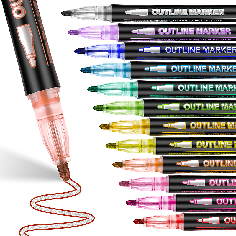 ปากกาเขียนเส้นคู่ 8-60 สี ปากก - Highlighter Set Pastel บทวิจารณ์และราคา