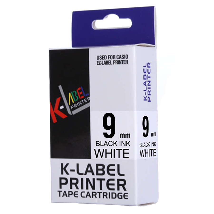 XR-9WE 30PK XR9WE สีดำบนฉลากสี - Label Printer Tape บทวิจารณ์และราคา