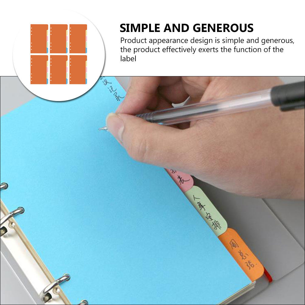แผ่นแบ่งหน้าสี 30 ชิ้น สำหรับส - Index Tab Divider บทวิจารณ์และราคา