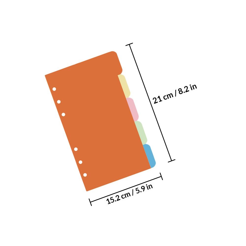 แผ่นแบ่งหน้าสี 30 ชิ้น สำหรับส - Index Tab Divider บทวิจารณ์และราคา