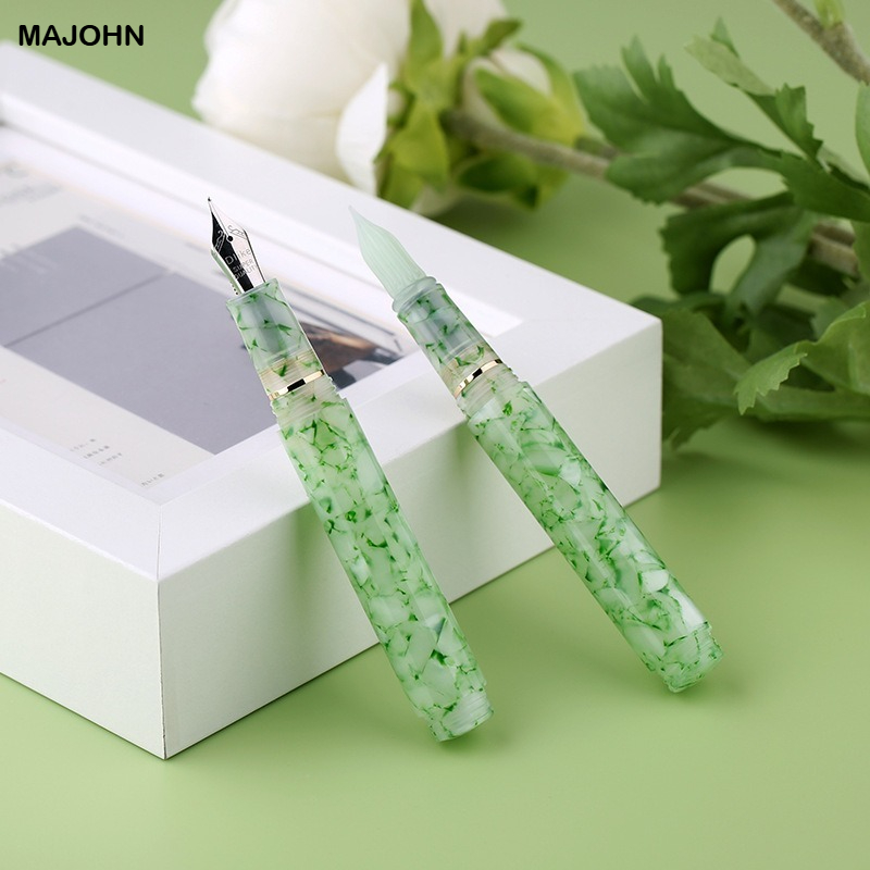 ปากกาหมึกซึม MAJOHN N8 หัวเรซิ - Office Stationery Supply Business บทวิจารณ์และราคา