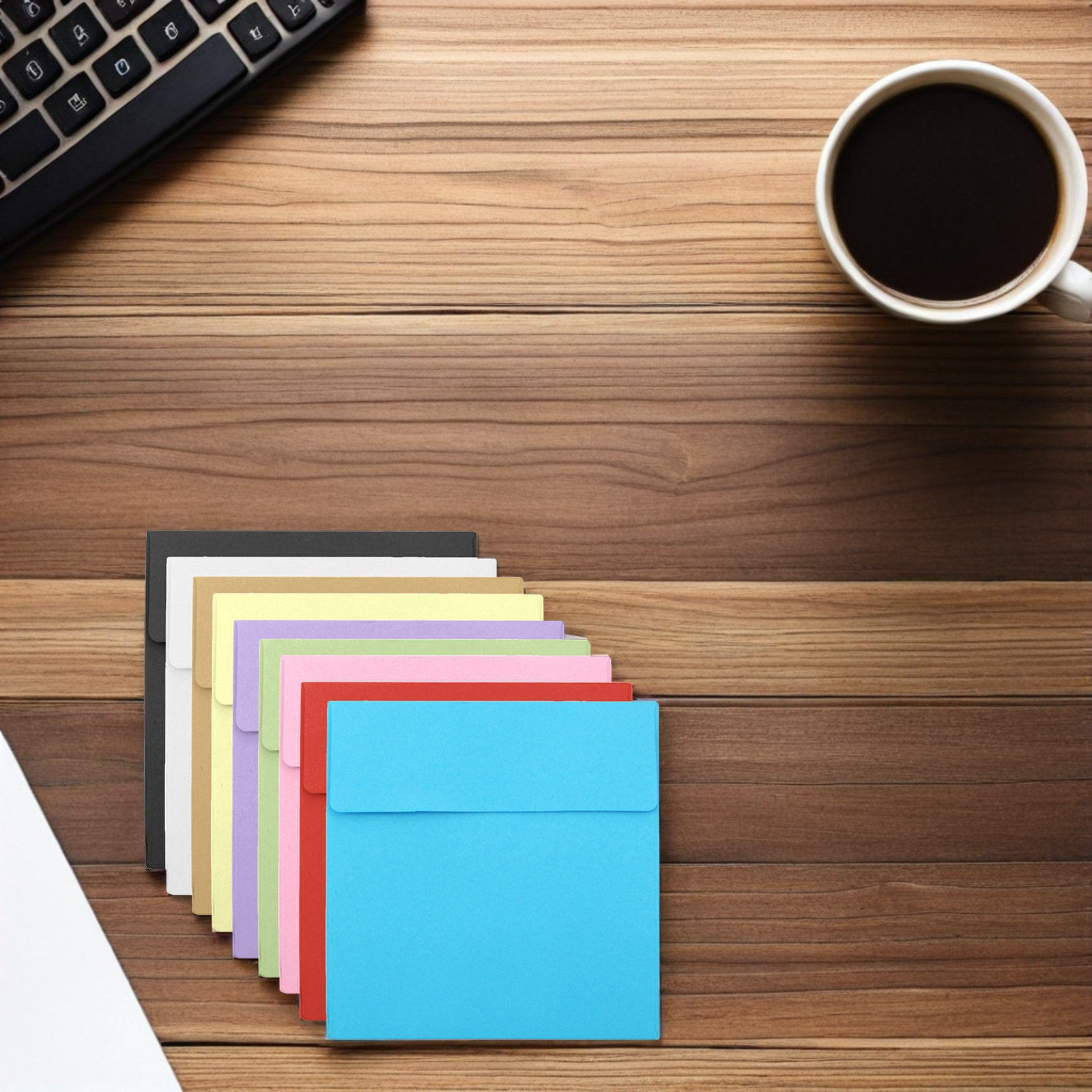 100 ชิ้นซองจดหมายกระดาษคราฟท์เ - Letter Envelope Kraft บทวิจารณ์และราคา