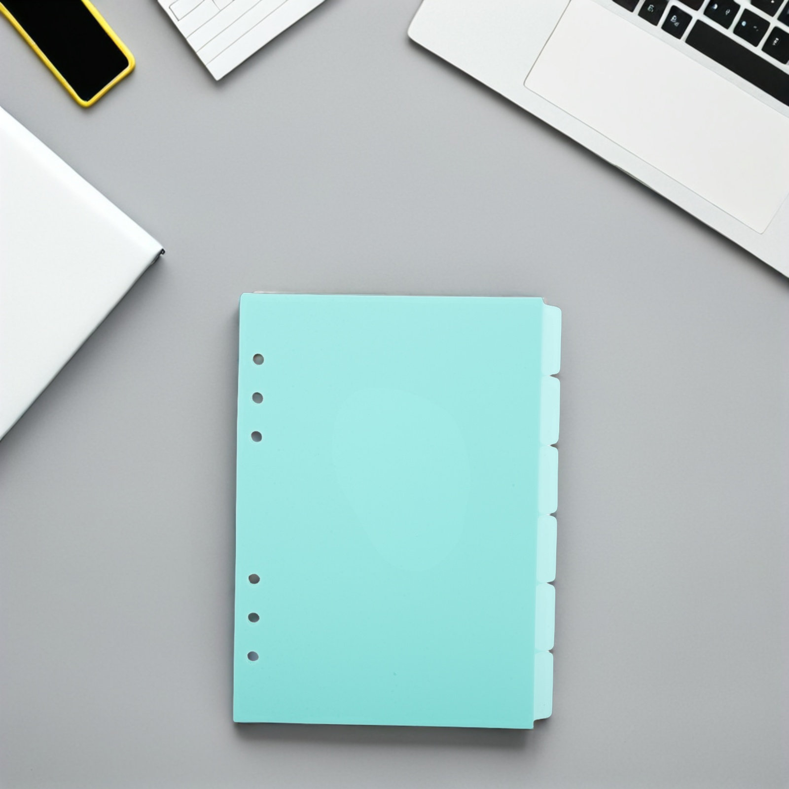 แผ่นแบ่งหมวดหมู่พลาสติก 6 ชิ้น - Index Tab Divider บทวิจารณ์และราคา