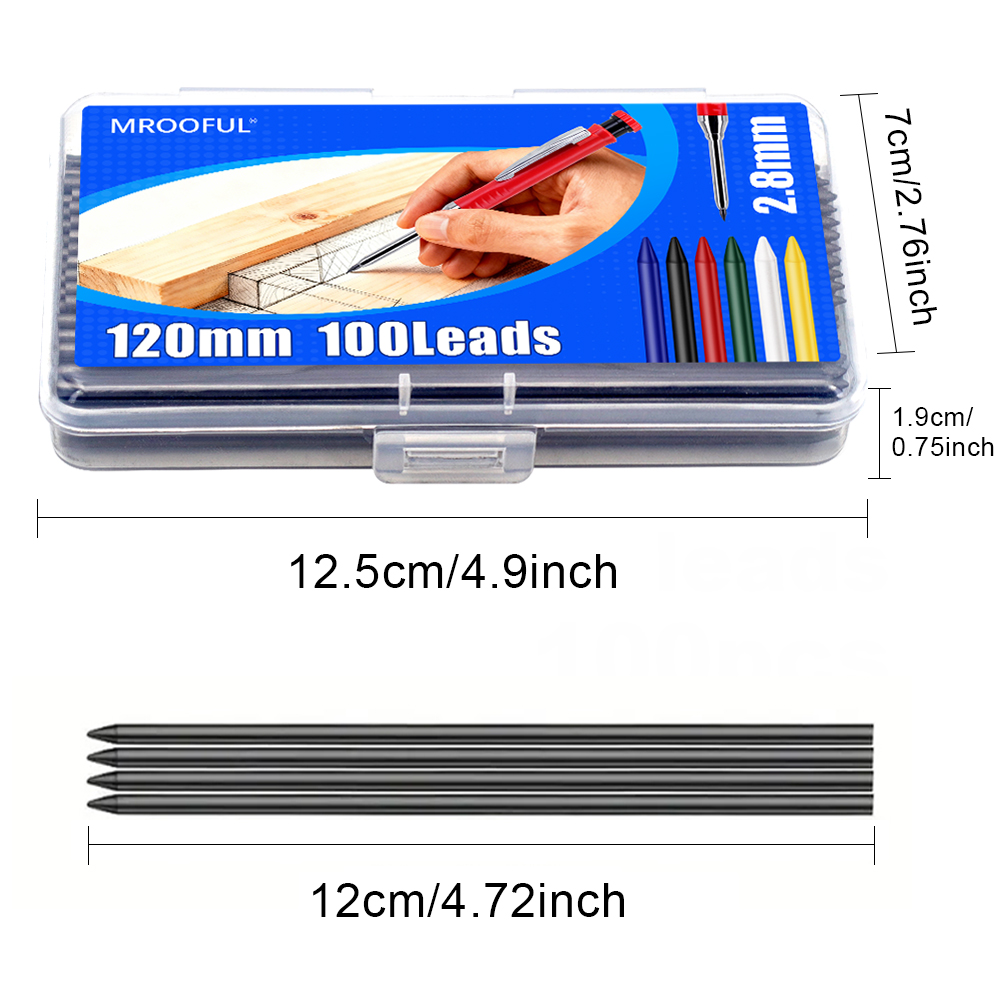 ไส้ดินสอกดงานไม้แบบใหม่, 100 ช - Mechanical Pencil Lead บทวิจารณ์และราคา