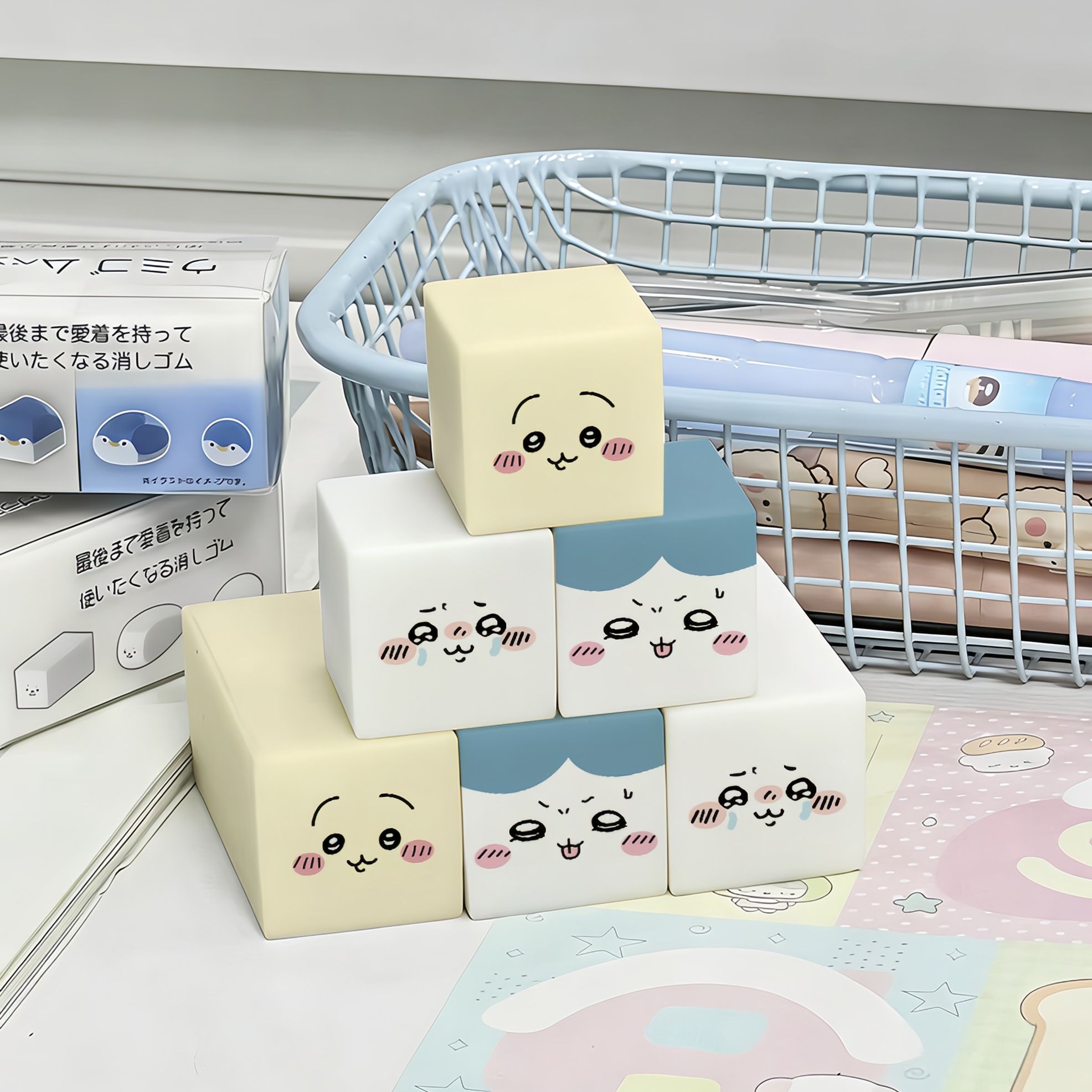 ยางลบ Chiikawa ลายการ์ตูนน่ารั - Stationery Warehouse บทวิจารณ์และราคา