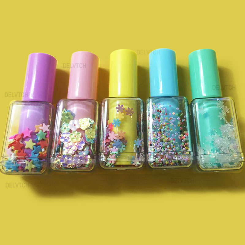 5Pcs ชุดมินิเลื่อมเล็บขวด High - Highlighter Set Pastel บทวิจารณ์และราคา
