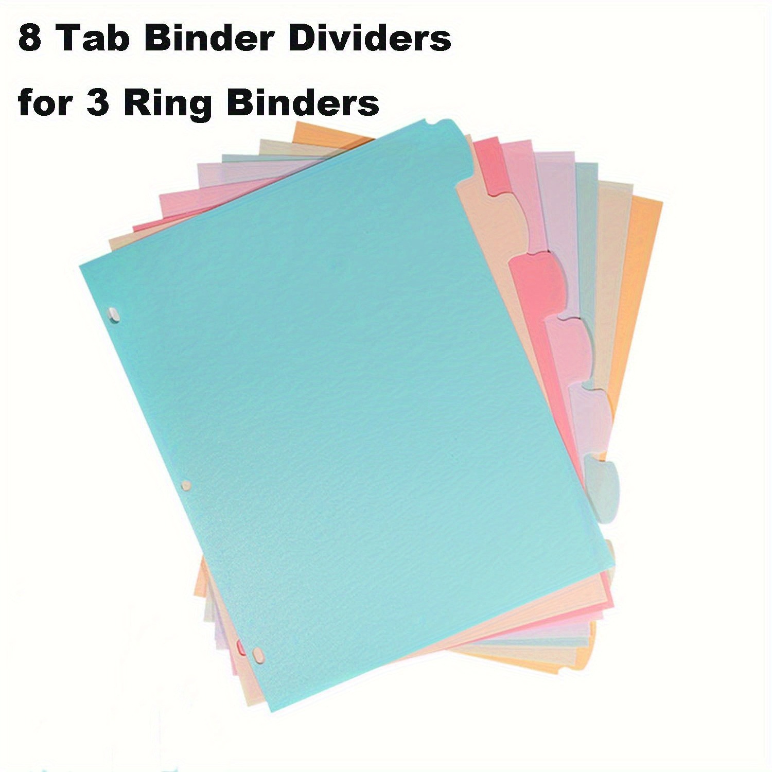 แผ่นแบ่งสมุดบันทึก 8 แผ่น สำหร - Index Tab Divider บทวิจารณ์และราคา