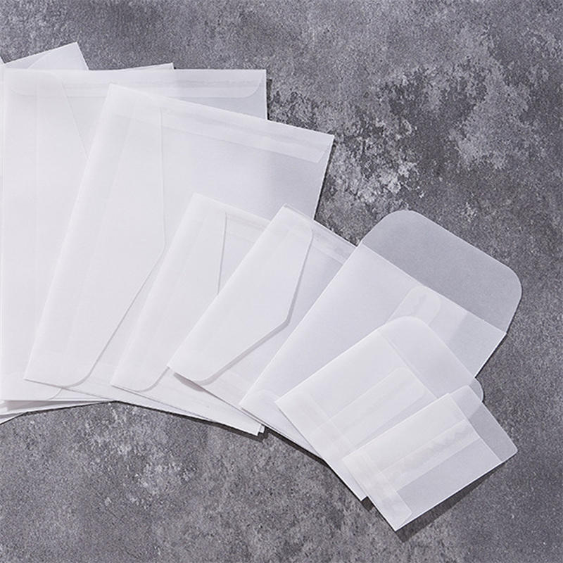 50 ชิ้น/ล็อต ซองจดหมายโปร่งแสง - Letter Envelope Kraft บทวิจารณ์และราคา
