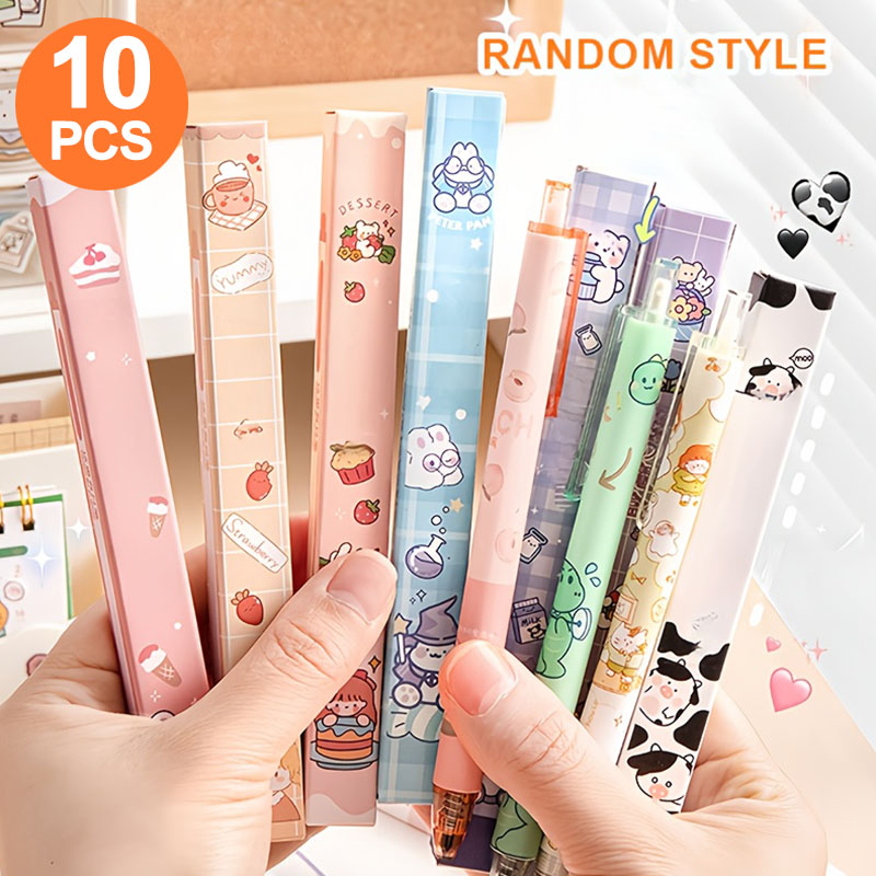 ปากกาเจลเดี่ยว 10 ด้ามในกล่องส - Office Stationery Supply Business บทวิจารณ์และราคา